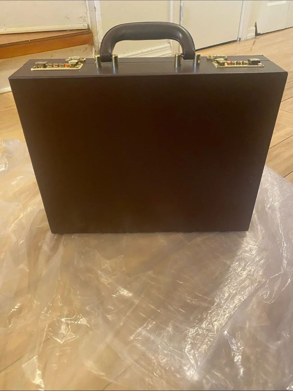 TRAVIS SCOTT “UTOPIA” BRIEFCASE - Limited-Edition Collectable, Brown Learher NWT
